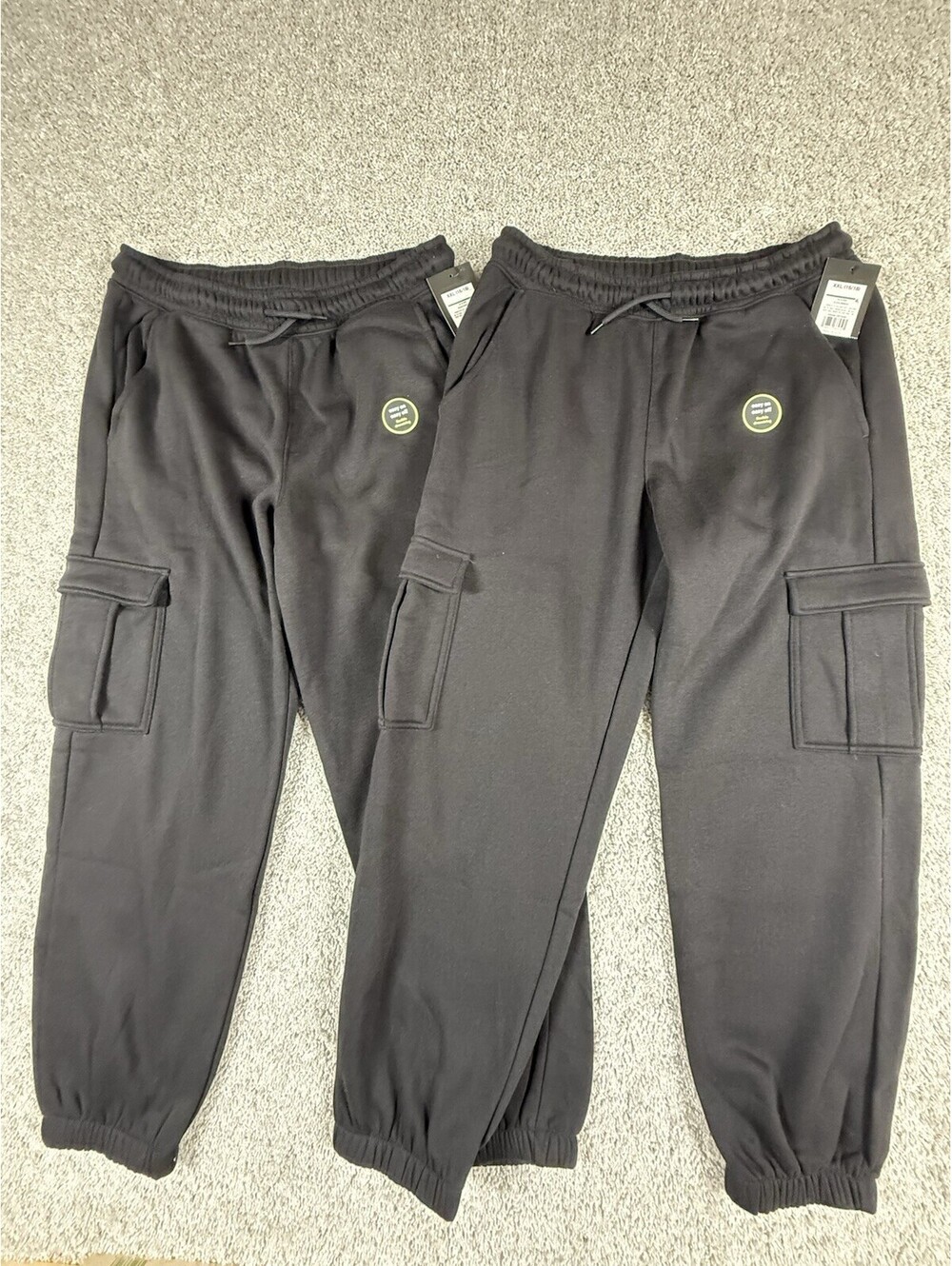 NWT Art Class Kids 2 Pairs Of Sweatpants Size XXL 16/18 Black